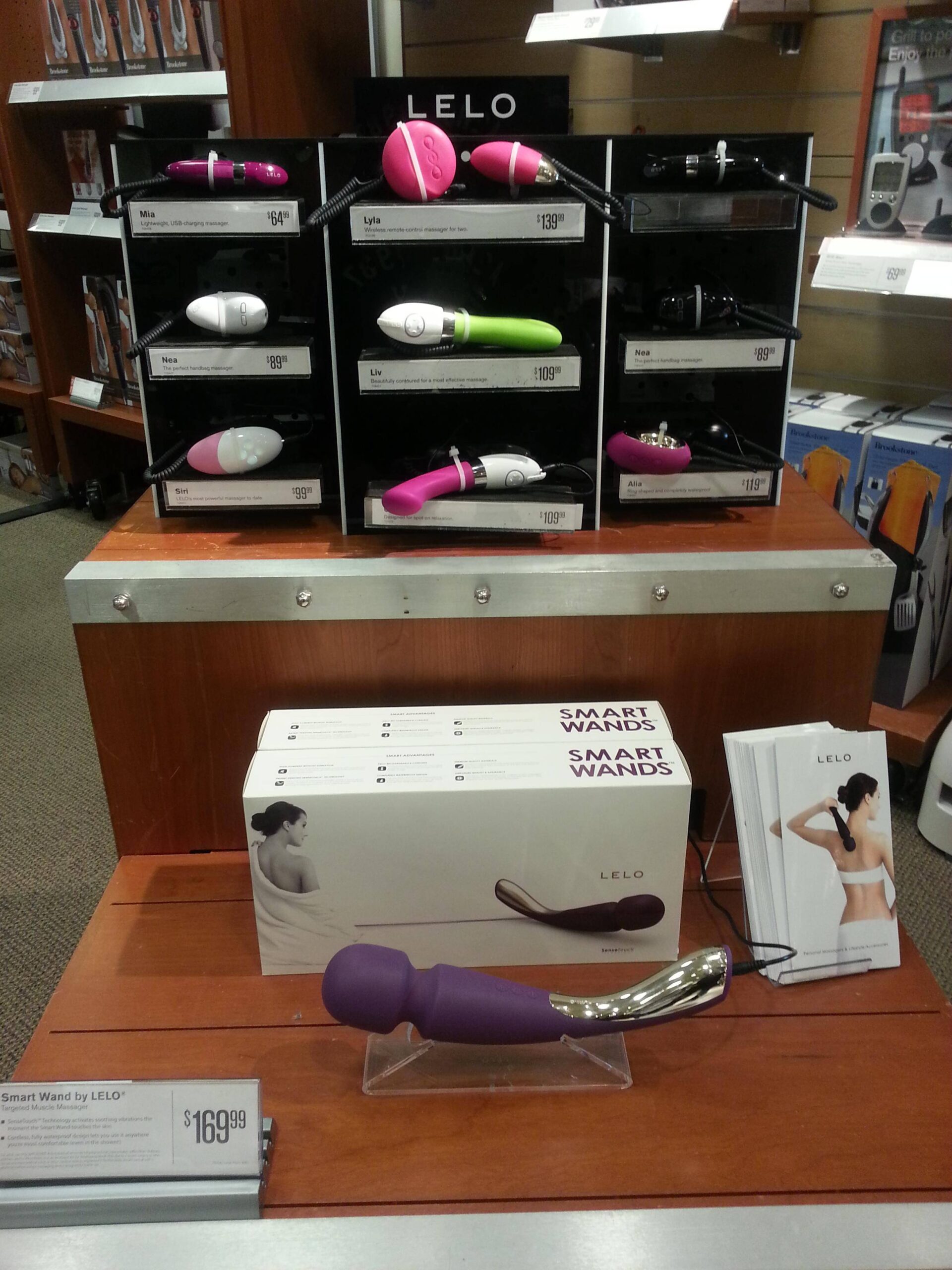 Vibration Sensations, Lelo – "Smart Wands"